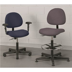 Chair- Value-Line 16-21"  Glides - Blue