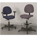 Chair- Value-Line 17-22"  Hard Floor Casters- Black
