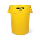 Brute Vented Container 44 Gallon-Yellow