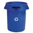 BRUTE Round RECYCLE 44 Gallon - Blue