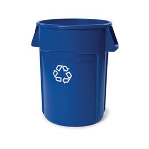 BRUTE Vented RECYCLE 44 Gallon - Blue
