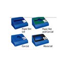 Smart Sort Lid - Paper Slot - Blue/Blue