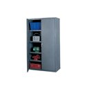 Storage Cabinet-Industrial 18x36x84" Grey