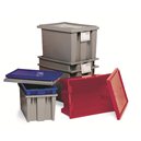 Tote-Stack & Nest 19-1/2 x 13-1/2 x 8" Blue