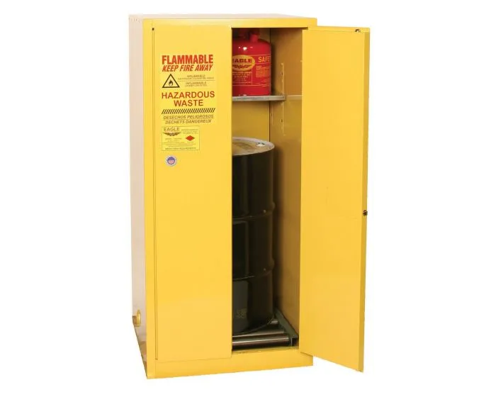 Non-Combustible Hazmat Storage Drum Cabinets