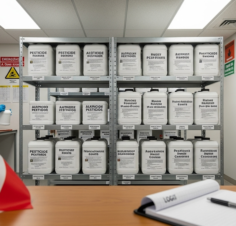 Pesticide Storage in Canada