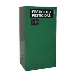 a g agv160 securall 60 gal. pesticide agrochemical storage cabinet manual close door 67h x 31w x 31d